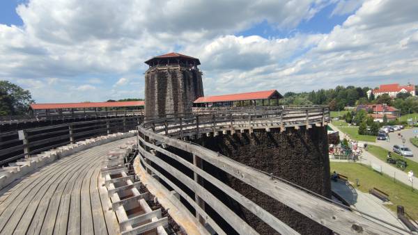 Gradierwerk für Sole aus Wieliczka